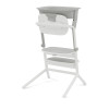 Cybex Lemo Training Tower - dodatek zamieniający krzesełko Lemo w wieżę edukacyjną, od 1 roku, montaż jedną ręką, krzesełko sprzedawane osobno • Suede Grey