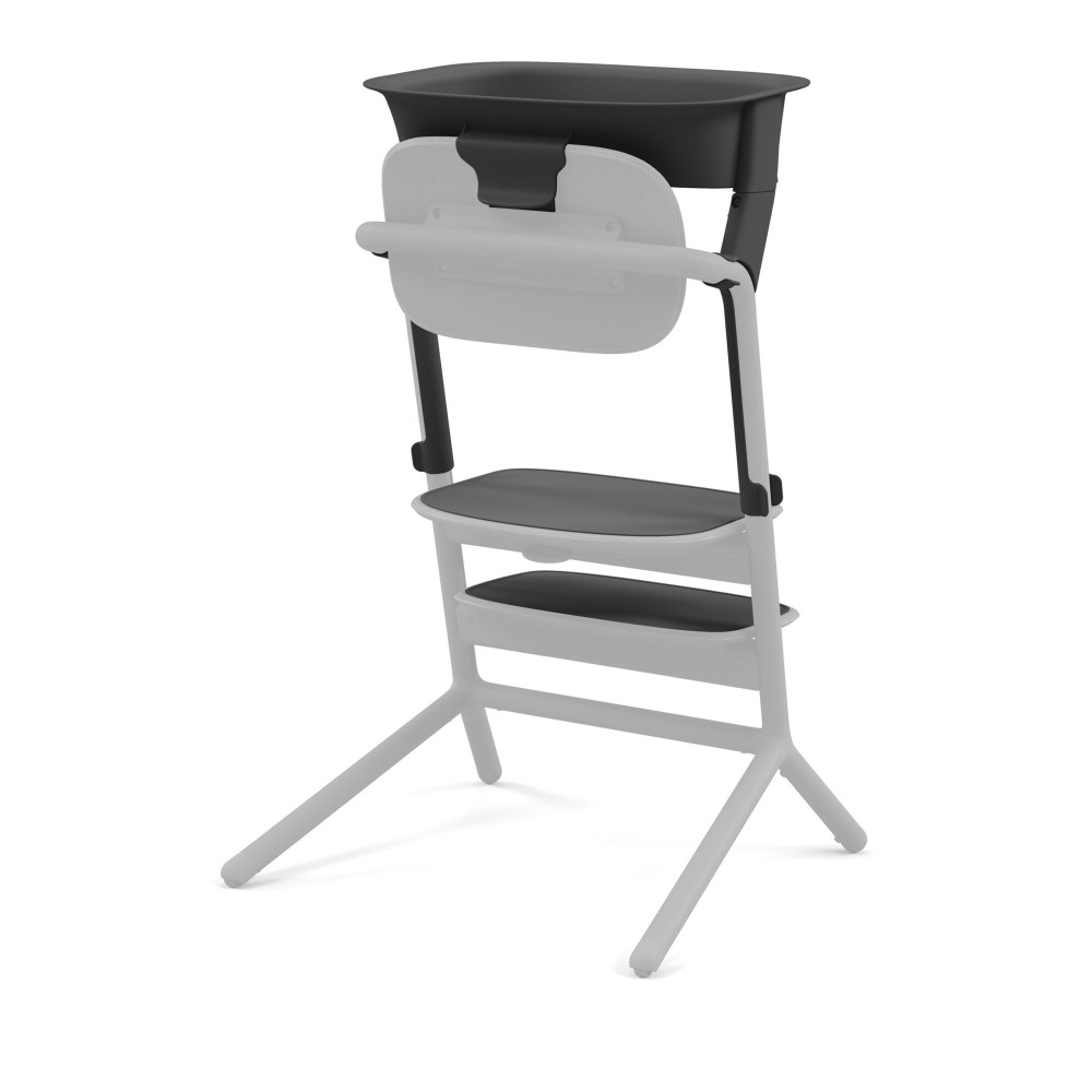 Cybex Lemo Training Tower - dodatek zamieniający krzesełko Lemo w wieżę edukacyjną, od 1 roku, montaż jedną ręką, krzesełko sprzedawane osobno • Stunning Black