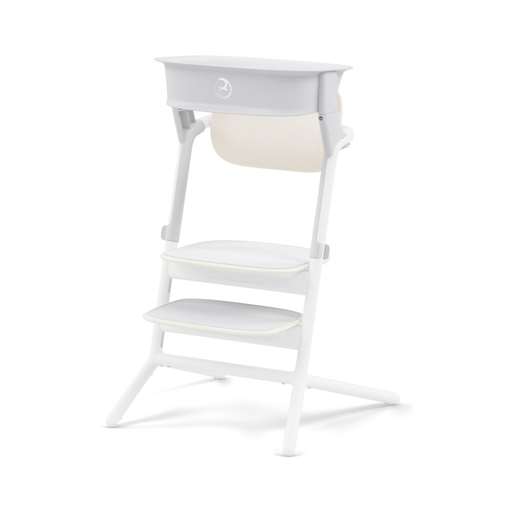Cybex Lemo Training Tower - dodatek zamieniający krzesełko Lemo w wieżę edukacyjną, od 1 roku, montaż jedną ręką, krzesełko sprzedawane osobno • All White