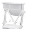 Cybex Lemo Training Tower - dodatek zamieniający krzesełko Lemo w wieżę edukacyjną, od 1 roku, montaż jedną ręką, krzesełko sprzedawane osobno • All White