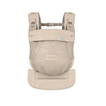 Cybex Amya - ergonomiczne nosidełko dla dzieci od urodzenia do ok. 3 lat, cztery pozycje noszenia, oddychająca siateczka 3D • Almond Beige