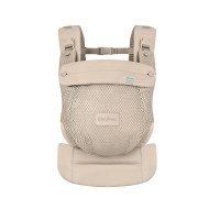 Cybex Amya - ergonomiczne nosidełko dla dzieci od urodzenia do ok. 3 lat, cztery pozycje noszenia, oddychająca siateczka 3D • Almond Beige