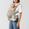 Cybex Amya - ergonomiczne nosidełko dla dzieci od urodzenia do ok. 3 lat, cztery pozycje noszenia, oddychająca siateczka 3D • Almond Beige