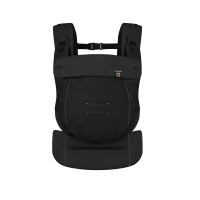 Cybex Amya - ergonomiczne nosidełko dla dzieci od urodzenia do ok. 3 lat, cztery pozycje noszenia, oddychająca siateczka 3D • Magic Black