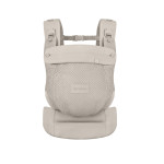 Cybex Amya - ergonomiczne nosidełko dla dzieci od urodzenia do ok. 3 lat, cztery pozycje noszenia, oddychająca siateczka 3D • Dune Grey