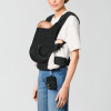 Cybex Laya - ergonomiczne nosidełko dla dzieci od urodzenia do ok. 3 lat, z kieszenią kangurka i odpinaną portmonetką, magnetyczne klamry • Magic Black