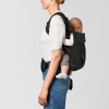 Cybex Laya - ergonomiczne nosidełko dla dzieci od urodzenia do ok. 3 lat, z kieszenią kangurka i odpinaną portmonetką, magnetyczne klamry • Magic Black
