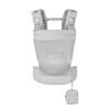 Cybex Laya - ergonomiczne nosidełko dla dzieci od urodzenia do ok. 3 lat, z kieszenią kangurka i odpinaną portmonetką, magnetyczne klamry • Fog Grey