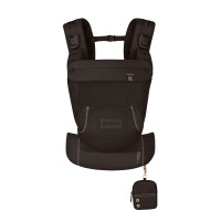 Cybex Laya - ergonomiczne nosidełko dla dzieci od urodzenia do ok. 3 lat, z kieszenią kangurka i odpinaną portmonetką, magnetyczne klamry • Chocolate Brown Cybex Laya - ergonomiczne nosidełko dla dzieci od urodzenia do ok. 3 lat, z kieszenią kangurka i odpinaną portmonetką, magnetyczne klamry • Chocolate Brown