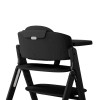 Cybex Click & Fold 3-in-1 - składane krzesełko z drewna bukowego z Baby Setem i tacką, od 6. miesiąca życia, zestaw 3 w 1 • Stunning Black