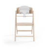 Cybex Click & Fold 3-in-1 - składane krzesełko z drewna bukowego z Baby Setem i tacką, od 6. miesiąca życia, zestaw 3 w 1 • All Natural Light