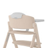 Cybex Click & Fold 3-in-1 - składane krzesełko z drewna bukowego z Baby Setem i tacką, od 6. miesiąca życia, zestaw 3 w 1 • All Natural Light