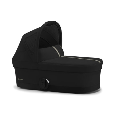 Cybex Cot S - люлька (без рами) для певних колясок Cybex Gold, зокрема Avi Spin, від народження приблизно до 6 місяців • Moon Black