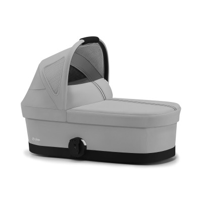 Cybex Cot S - люлька (без рами) для певних колясок Cybex Gold, зокрема Avi Spin, від народження приблизно до 6 місяців • Fog Grey