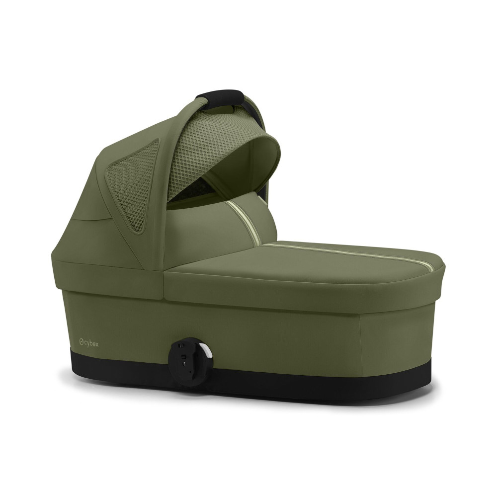 Cybex Cot S - люлька (без рами) для певних колясок Cybex Gold, зокрема Avi Spin, від народження приблизно до 6 місяців • Moss Green