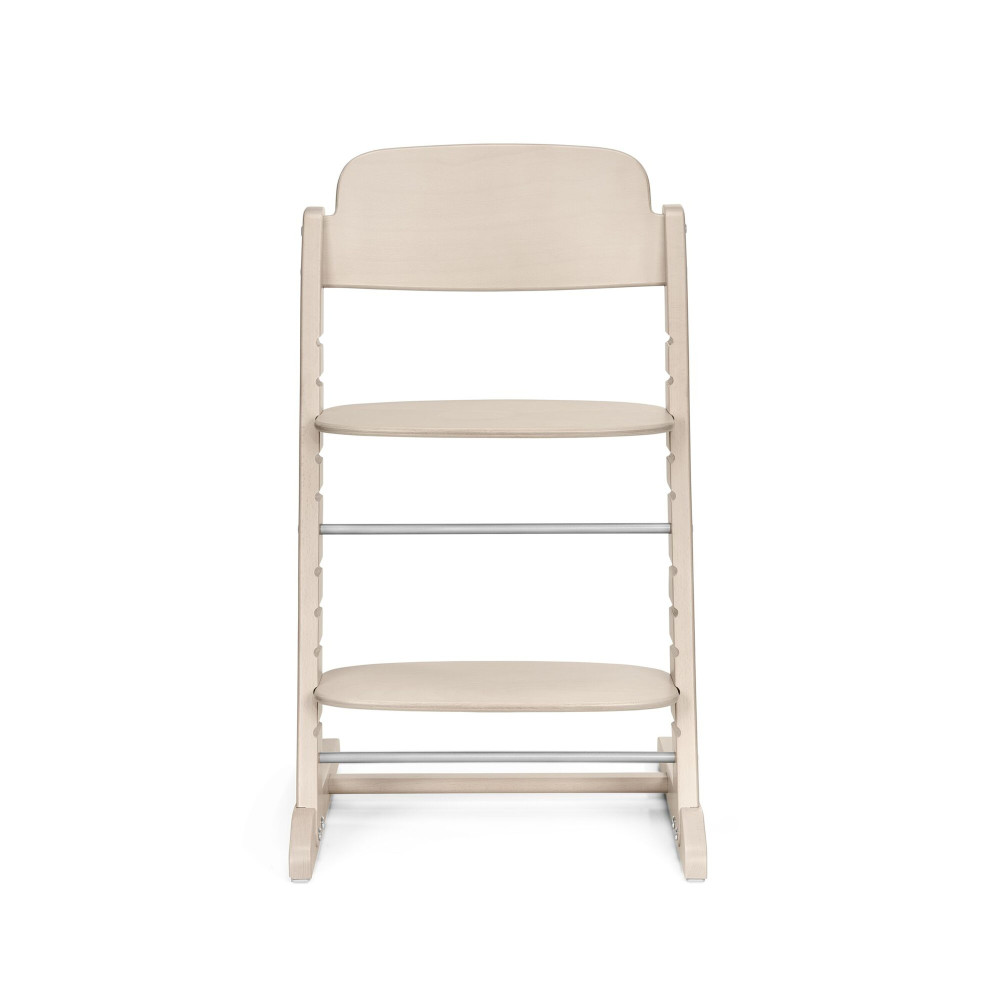 Cybex Iris - wysokie krzesełko z drewna bukowego od 3 lat, regulowane siedzisko i podnóżek • All Natural Light