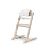 Cybex Iris 3-in-1 - wysokie krzesełko z drewna bukowego z Baby Setem i tacką, od 6. miesiąca życia • All Natural Light