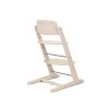 Cybex Iris 3-in-1 - wysokie krzesełko z drewna bukowego z Baby Setem i tacką, od 6. miesiąca życia • All Natural Light
