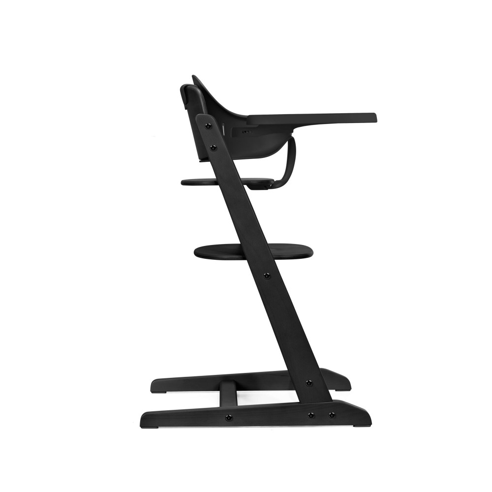 Cybex Iris 3-in-1 - wysokie krzesełko z drewna bukowego z Baby Setem i tacką, od 6. miesiąca życia • Stunning Black