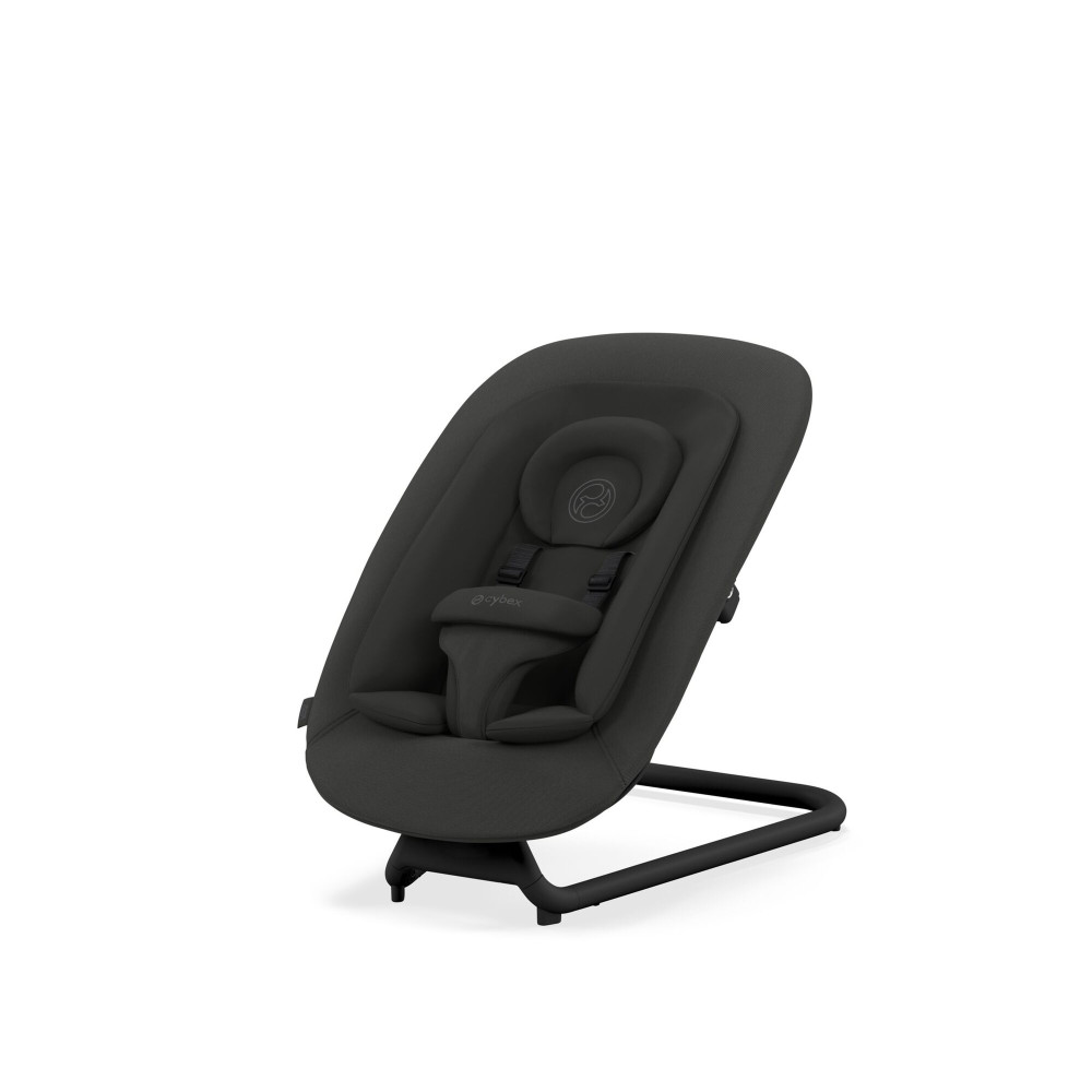 Cybex Gold Bouncer - bujaczek dla niemowląt ze stelażem i regulowanym oparciem, od urodzenia • Stunning Black