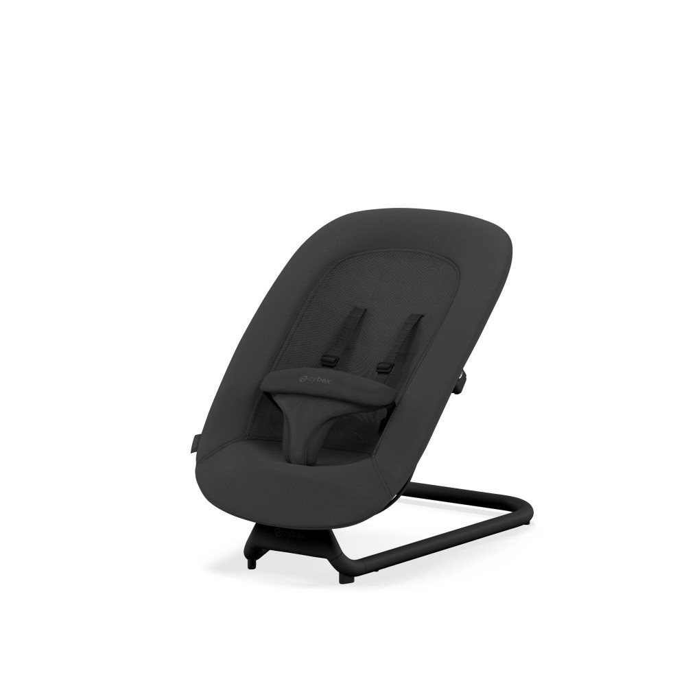 Cybex Gold Bouncer - bujaczek dla niemowląt ze stelażem i regulowanym oparciem, od urodzenia • Stunning Black