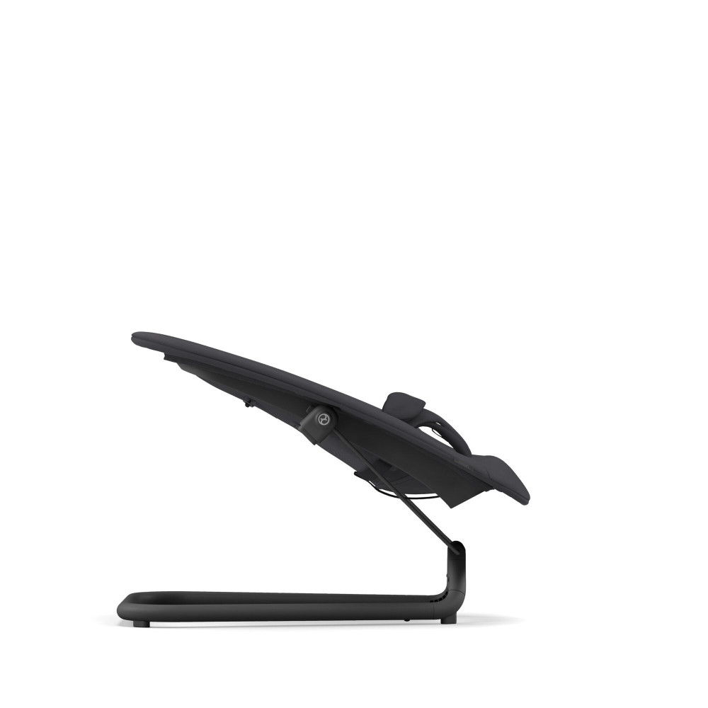 Cybex Gold Bouncer - bujaczek dla niemowląt ze stelażem i regulowanym oparciem, od urodzenia • Stunning Black