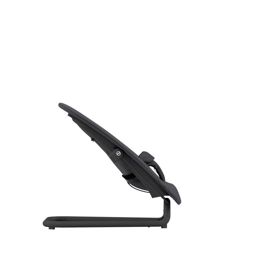 Cybex Gold Bouncer - bujaczek dla niemowląt ze stelażem i regulowanym oparciem, od urodzenia • Stunning Black