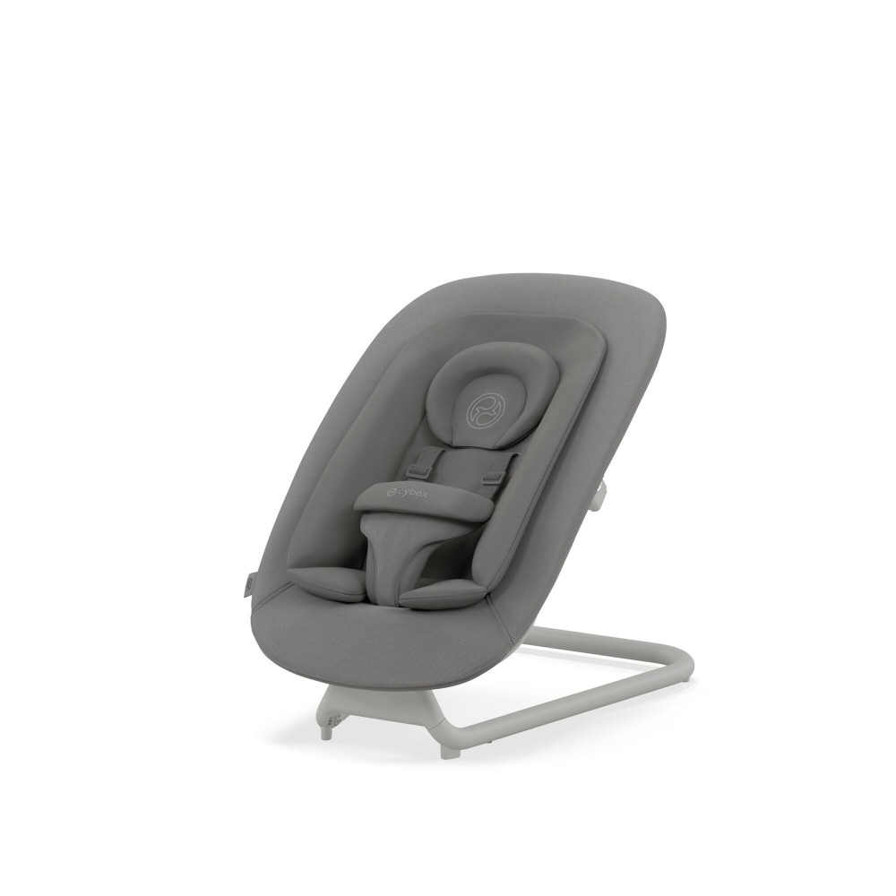 Cybex Gold Bouncer - bujaczek dla niemowląt ze stelażem i regulowanym oparciem, od urodzenia • Suede Grey