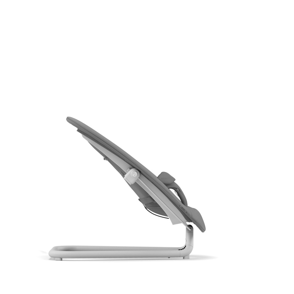 Cybex Gold Bouncer - bujaczek dla niemowląt ze stelażem i regulowanym oparciem, od urodzenia • Suede Grey