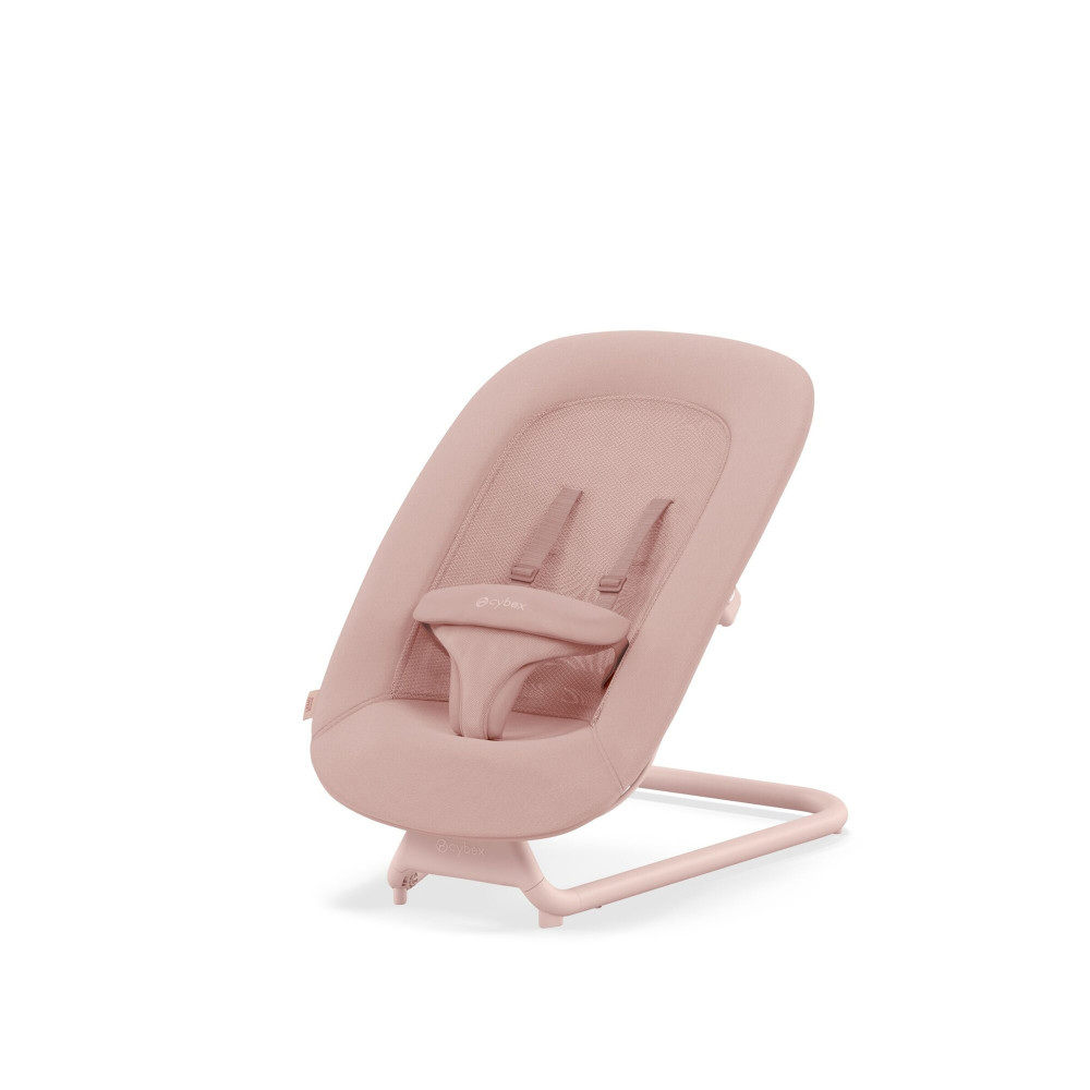 Cybex Gold Bouncer - bujaczek dla niemowląt ze stelażem i regulowanym oparciem, od urodzenia • Pearl Pink