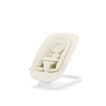 Cybex Gold Bouncer - bujaczek dla niemowląt ze stelażem i regulowanym oparciem, od urodzenia • Canvas White Cybex Gold Bouncer - bujaczek dla niemowląt ze stelażem i regulowanym oparciem, od urodzenia • Canvas White