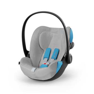 Cybex Cloud G Pokrowiec Letni - wkładka letnia z wiskozy bambusowej do fotelików Cloud G3 i Cloud G i-Size • Grey