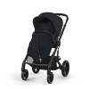 Cybex Snogga 2 - uniwersalny całoroczny śpiworek do wózka, TOG 4, wypełnienie 3M Thinsulate z recyklingu • Moon Black