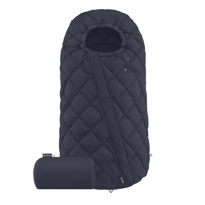 Cybex Snogga 2 - uniwersalny całoroczny śpiworek do wózka, TOG 4, wypełnienie 3M Thinsulate z recyklingu • Ocean Blue