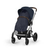 Cybex Snogga 2 - uniwersalny całoroczny śpiworek do wózka, TOG 4, wypełnienie 3M Thinsulate z recyklingu • Ocean Blue