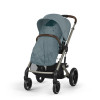 Cybex Snogga 2 - uniwersalny całoroczny śpiworek do wózka, TOG 4, wypełnienie 3M Thinsulate z recyklingu • Sky Blue
