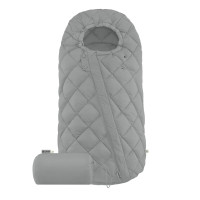 Cybex Snogga 2 - uniwersalny całoroczny śpiworek do wózka, TOG 4, wypełnienie 3M Thinsulate z recyklingu • Stone Grey