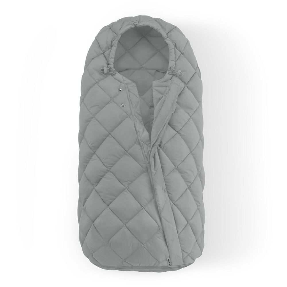 Cybex Snogga 2 - uniwersalny całoroczny śpiworek do wózka, TOG 4, wypełnienie 3M Thinsulate z recyklingu • Stone Grey