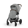 Cybex Snogga 2 - uniwersalny całoroczny śpiworek do wózka, TOG 4, wypełnienie 3M Thinsulate z recyklingu • Stone Grey