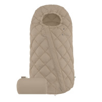 Cybex Snogga 2 - uniwersalny całoroczny śpiworek do wózka, TOG 4, wypełnienie 3M Thinsulate z recyklingu • Almond Beige