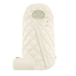 Cybex Snogga 2 - uniwersalny całoroczny śpiworek do wózka, TOG 4, wypełnienie 3M Thinsulate z recyklingu • Seashell Beige