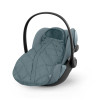 Cybex Snogga Mini 2 - uniwersalny całoroczny śpiworek do fotelika samochodowego dla niemowląt, TOG 4, wypełnienie 3M Thinsulate z recyklingu • Sky Blue