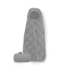Cybex Snogga Mini 2 - uniwersalny całoroczny śpiworek do fotelika samochodowego dla niemowląt, TOG 4, wypełnienie 3M Thinsulate z recyklingu • Stone Grey