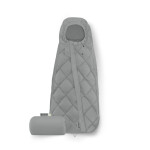 Cybex Snogga Mini 2 - uniwersalny całoroczny śpiworek do fotelika samochodowego dla niemowląt, TOG 4, wypełnienie 3M Thinsulate z recyklingu • Stone Grey