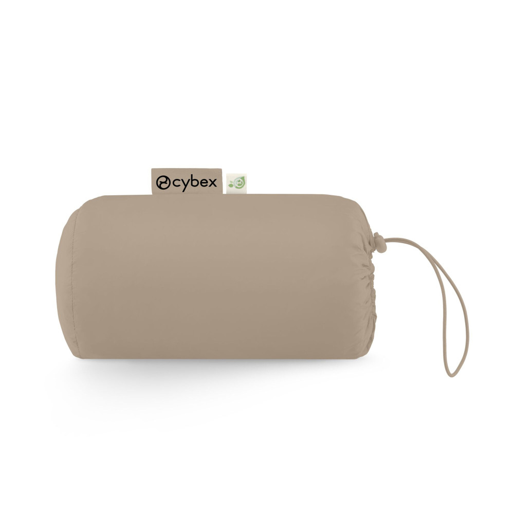 Cybex Snogga Mini 2 - uniwersalny całoroczny śpiworek do fotelika samochodowego dla niemowląt, TOG 4, wypełnienie 3M Thinsulate z recyklingu • Almond Beige