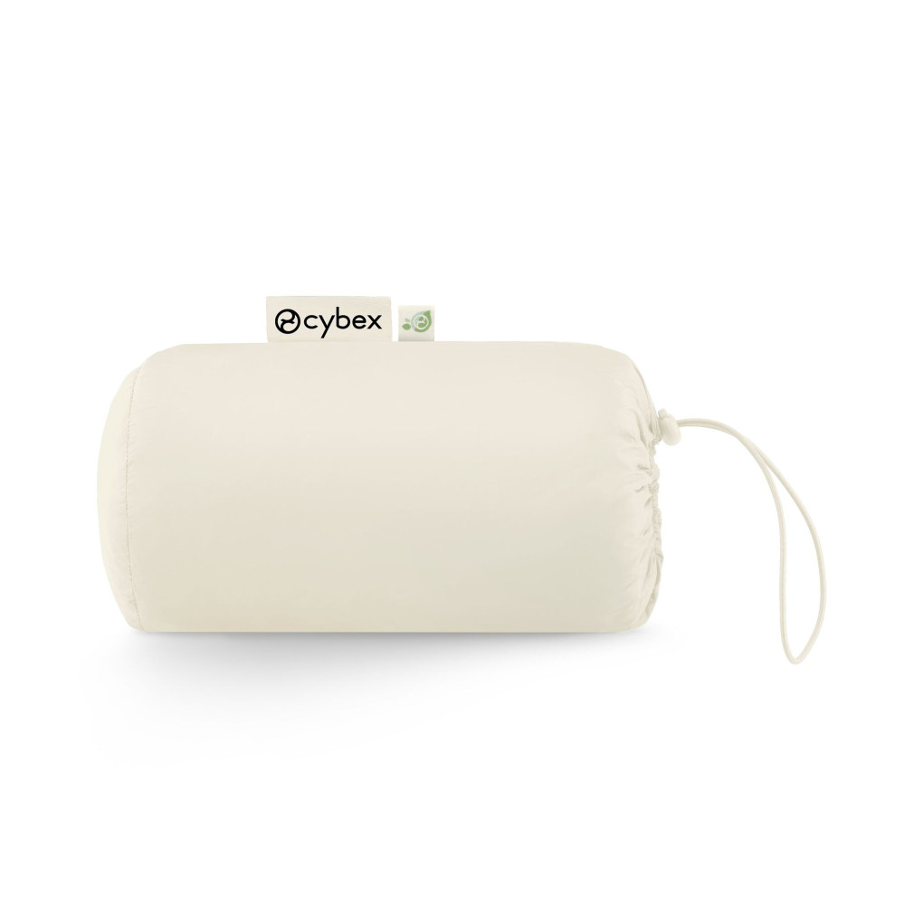 Cybex Snogga Mini 2 - uniwersalny całoroczny śpiworek do fotelika samochodowego dla niemowląt, TOG 4, wypełnienie 3M Thinsulate z recyklingu • Seashell Beige