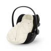 Cybex Snogga Mini 2 - uniwersalny całoroczny śpiworek do fotelika samochodowego dla niemowląt, TOG 4, wypełnienie 3M Thinsulate z recyklingu • Seashell Beige