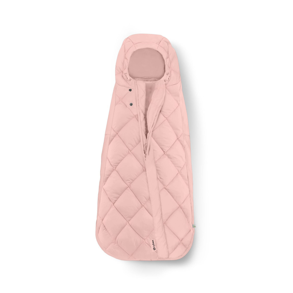 Cybex Snogga Mini 2 - uniwersalny całoroczny śpiworek do fotelika samochodowego dla niemowląt, TOG 4, wypełnienie 3M Thinsulate z recyklingu • Candy Pink