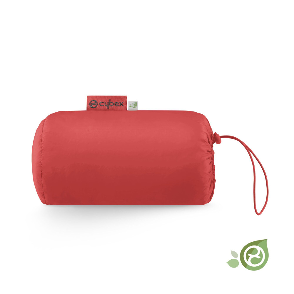 Cybex Snogga Mini 2 - uniwersalny całoroczny śpiworek do fotelika samochodowego dla niemowląt, TOG 4, wypełnienie 3M Thinsulate z recyklingu • Hibiscus Red