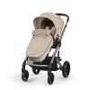 Cybex Śpiworek Gold - ciepły śpiworek do wózków Cybex Gold z polarową podszewką, wodoodporny, TOG 5, od 6 miesięcy do 3 lat • Beige